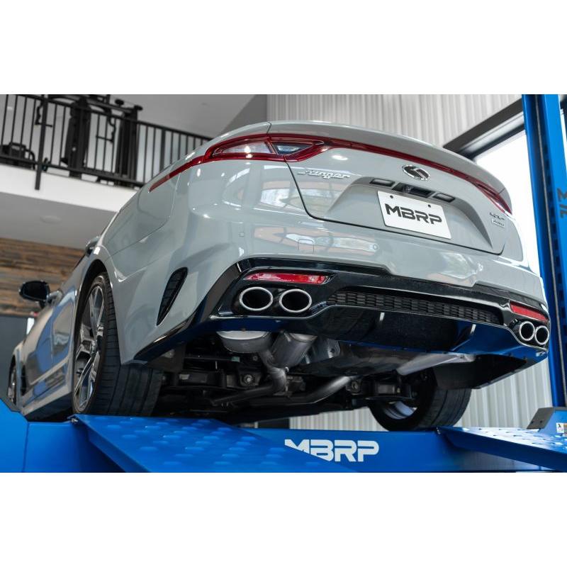 MBRP 2018+ Kia Stinger 3.3L RWD/AWD 2.5in Cat Back Dual Rear Exit w/o Tips - T1 Motorsports