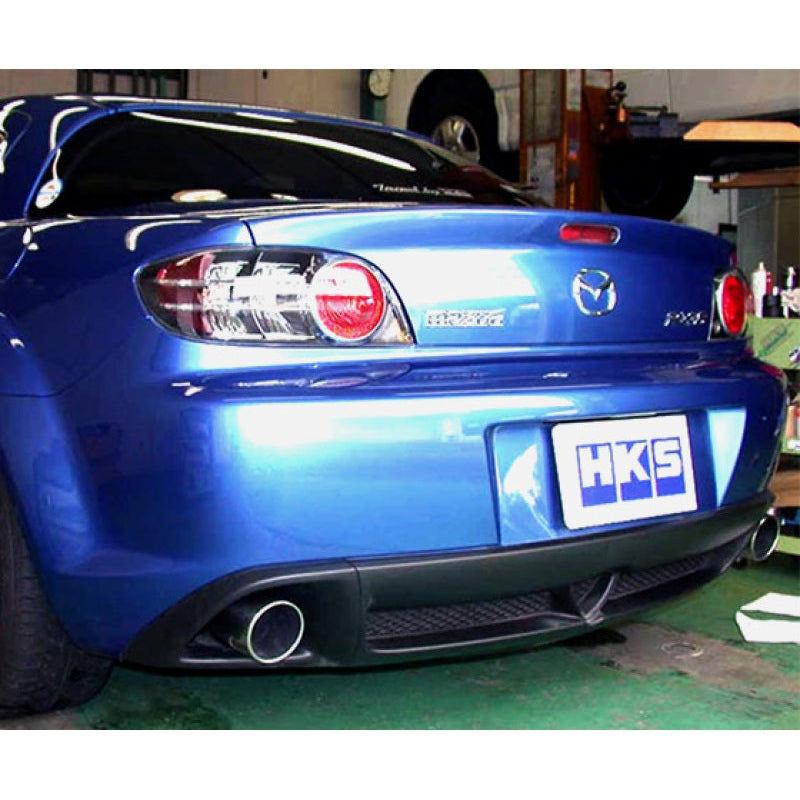 HKS Legamax Catback Exhaust - Mazda RX-8