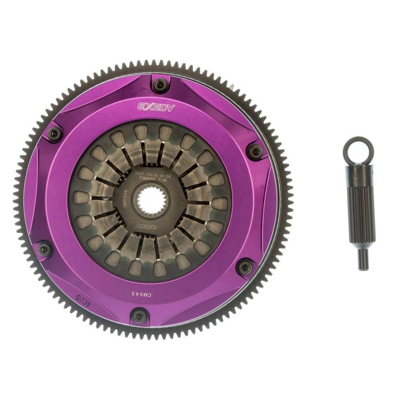 Exedy 1991-1992 Toyota Supra Hyper Twin Cerametallic Clutch Sprung Center Disc Pull Type Cover