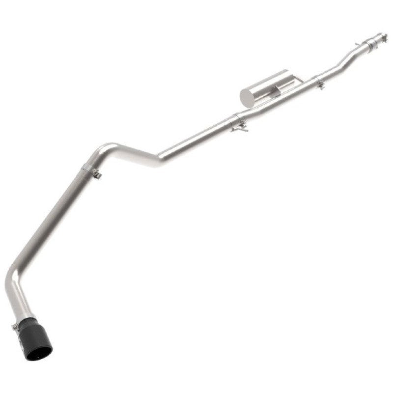 aFe POWER MACH Force-Xp 2.5in Axle-Back Exhaust System 16-20 Chevrolet Camaro SS V8 6.2L - Black