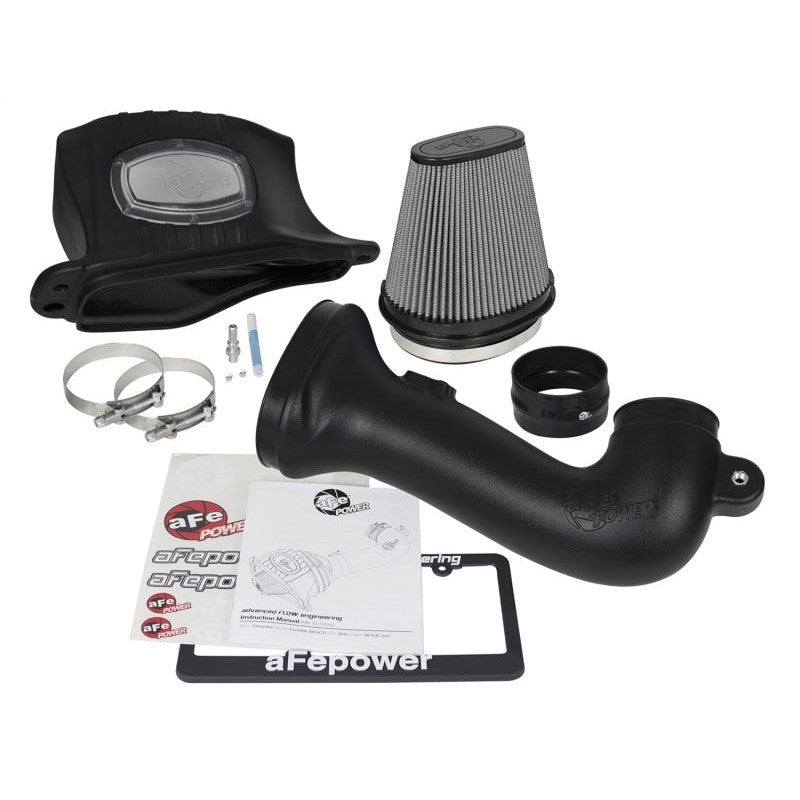 aFe Momentum Pro DRY S Cold Air Intake System 15-17 Chevy Corvette Z06 (C7) V8-6.2L (sc)