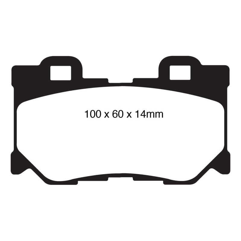 EBC Redstuff Brake Pads -  08-13 Infiniti FX50 5.0 - Rear Brake Pads