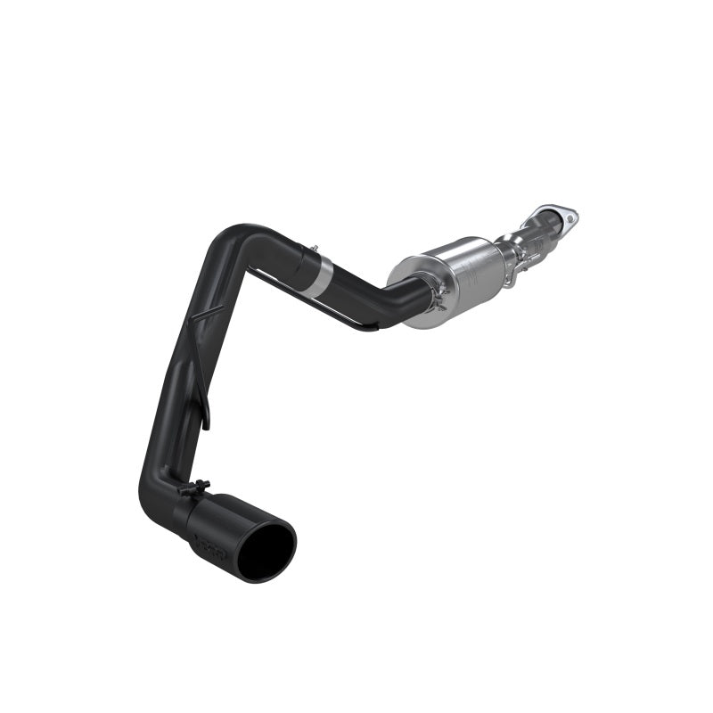 MBRP 11-14 Ford F150 3in Cat Back Single Side Exit Black Coated Exhaust System - T1 Motorsports