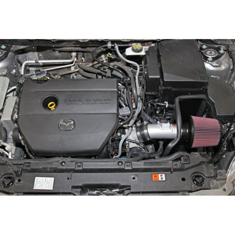 K&N 69 Series Typhoon Performance Intake Kit 2011-13 Mazda 3 L4-2.0L