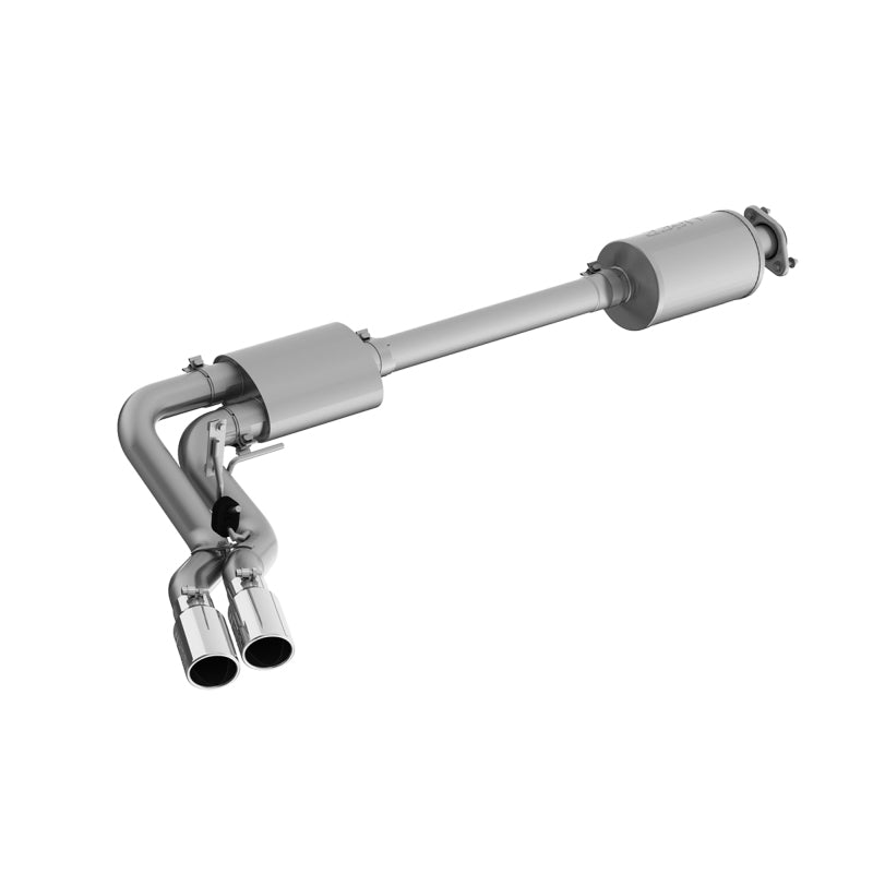 MBRP 15-20 Ford F150 T409 Pre-Axle 4in OD Tips Dual Outlet 3in Cat Back Exhaust - T1 Motorsports