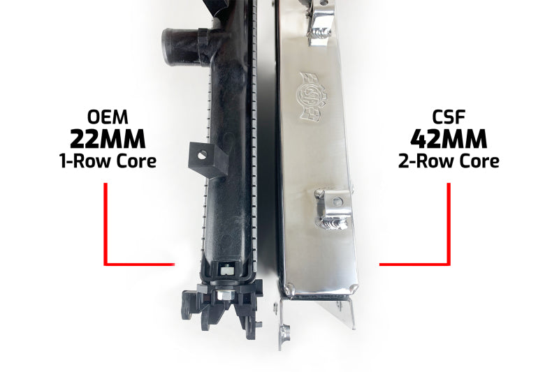CSF 10-19 Toyota 4Runner High Performance All-Aluminum Radiator - T1 Motorsports