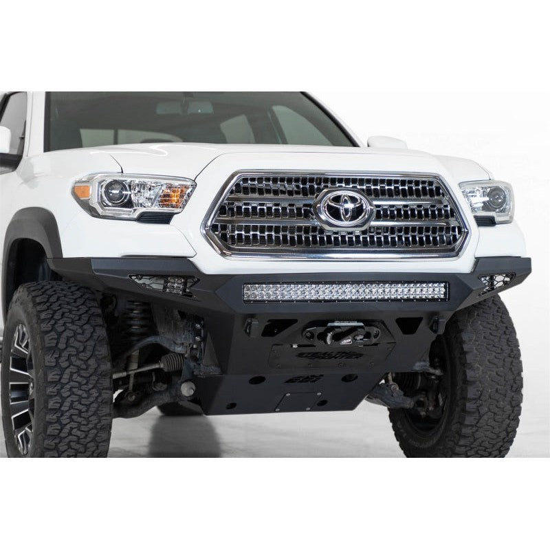 Addictive Desert Designs 16-19 Toyota Tacoma Stealth Fighther Front Bumper w/ Winch Mount