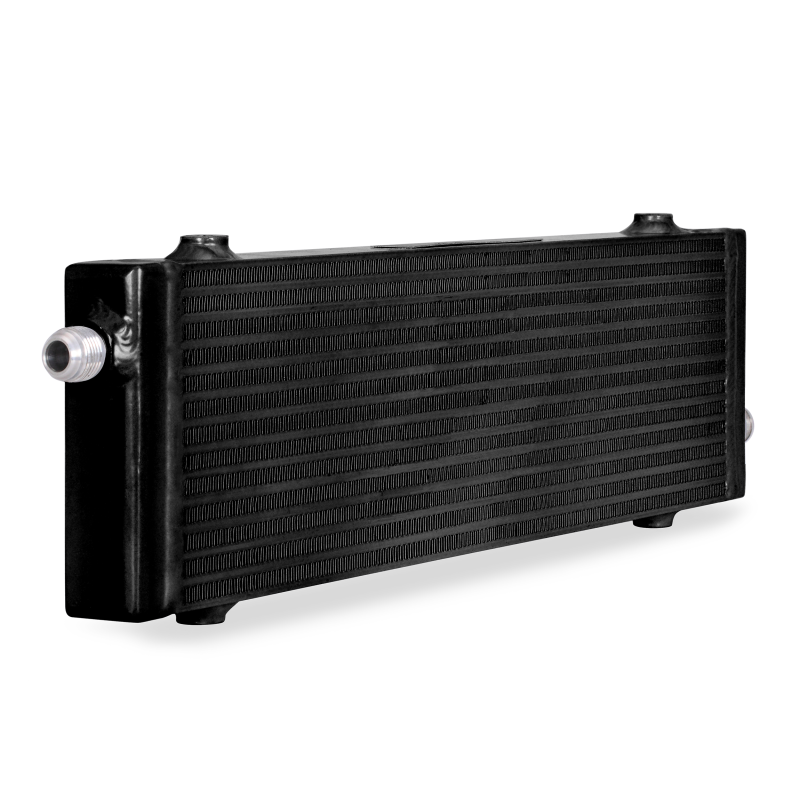 Mishimoto Universal Large Bar and Plate Cross Flow Black Oil Cooler - T1 Motorsports