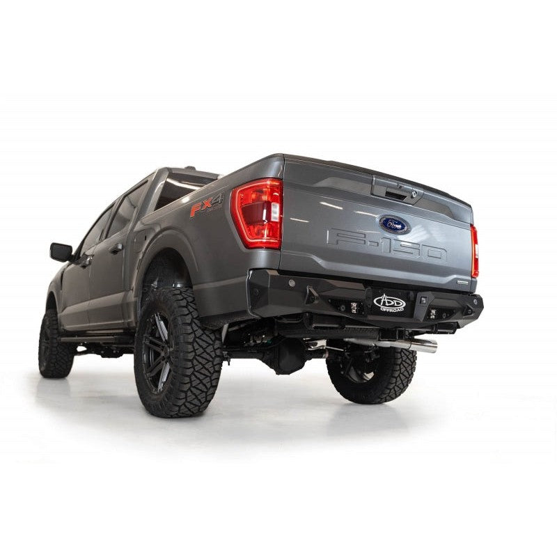 Addictive Desert Designs 2021 Ford F-150 Stealth Fighter Rear Bumper w/ Back up Sensors