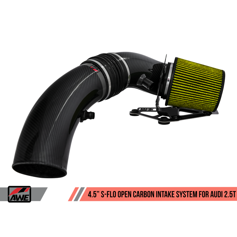 AWE Tuning Audi RS3 / TT RS S-FLO Open Carbon Fiber Intake - T1 Motorsports