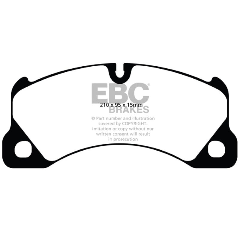 EBC Redstuff Brake Pads -  10+ Volkswagen Touareg 3.0 Supercharged Hybrid - Front Brake Pads - T1 Motorsports