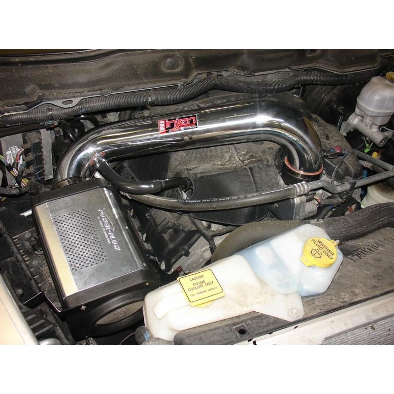 Injen 09-10 Dodge Ram Truck 5.7L-V8 HEMI Power Flow w/ Box Wrinkle Black Power-Flow Air Intake Syste - T1 Motorsports