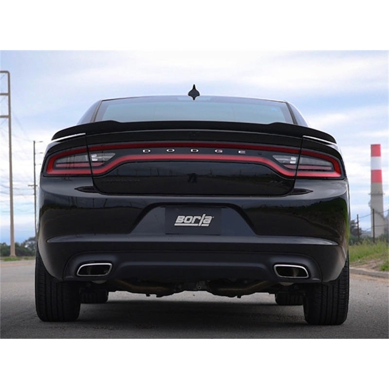 Borla 2017 Dodge Charger R/T 5.7L ATAK Catback Exhaust w/o Tips (w/MDS Valves ONLY) - T1 Motorsports