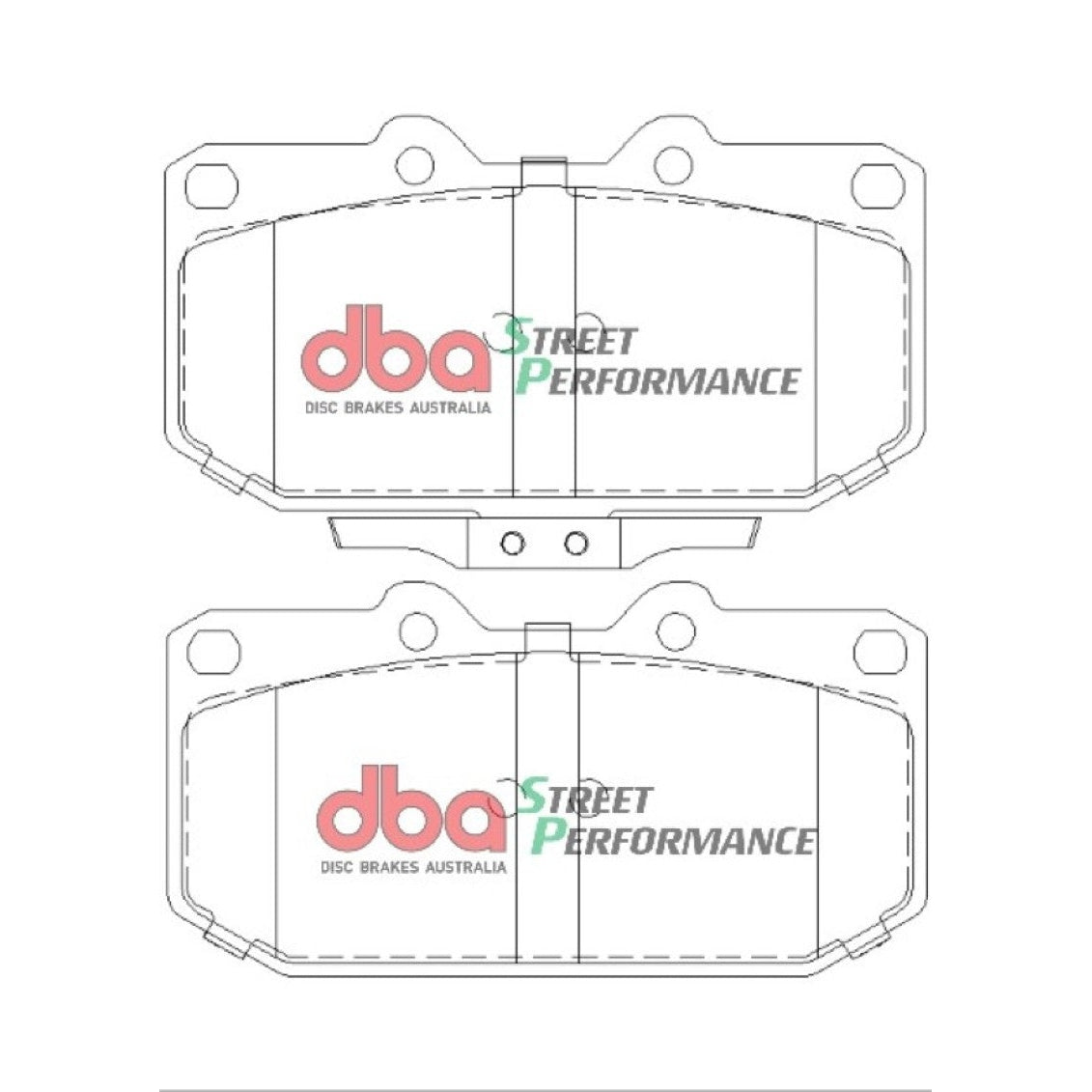 DBA 06-07 Subaru WRX SP500 Front Brake Pads - T1 Motorsports