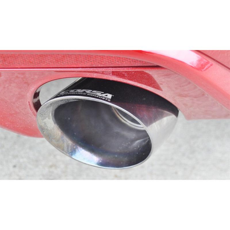Corsa 3in Xtreme Cat-Back Exhaust Dual Rear Exit w/ Polished Tips - 2015-2017 Ford Mustang GT Coupe 5.0L