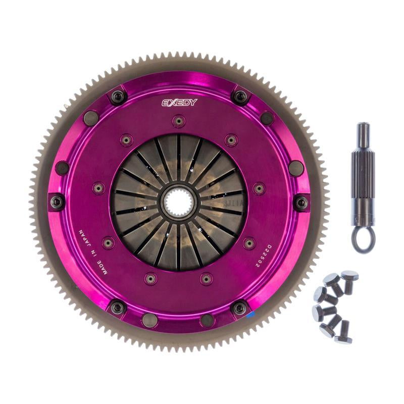 Exedy 1986-1989 Mazda RX-7 R2 Hyper Single Clutch Sprung Center Disc Push Type Cover - T1 Motorsports