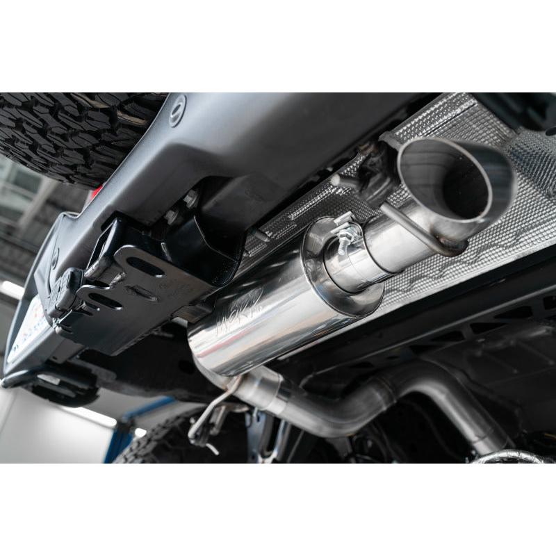 MBRP 21-Up Ford Bronco 2.3L/2.7L EcoBoost 2/4DR Aluminized Steel High Clearance Cat-back Exhaust - T1 Motorsports