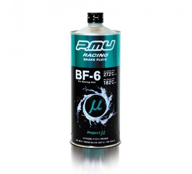 Project Mu Racing BF-6 DOT 5.1 Brake Fluid - 1L - T1 Motorsports