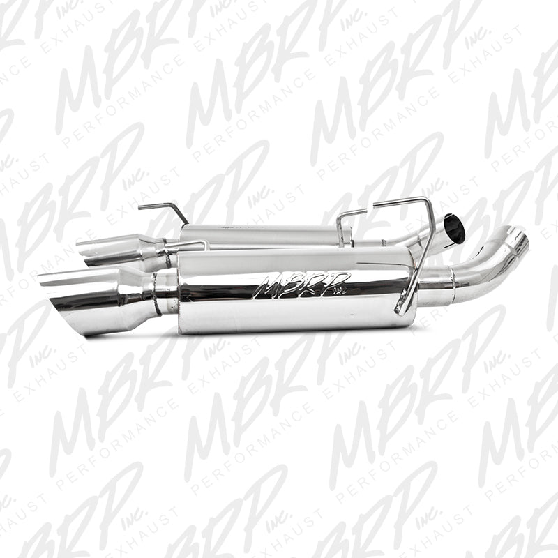 MBRP 05-10 Ford Mustang GT 5.0/Shelby GT500 Dual Mufflers Axle Back Split Rear T304 - T1 Motorsports