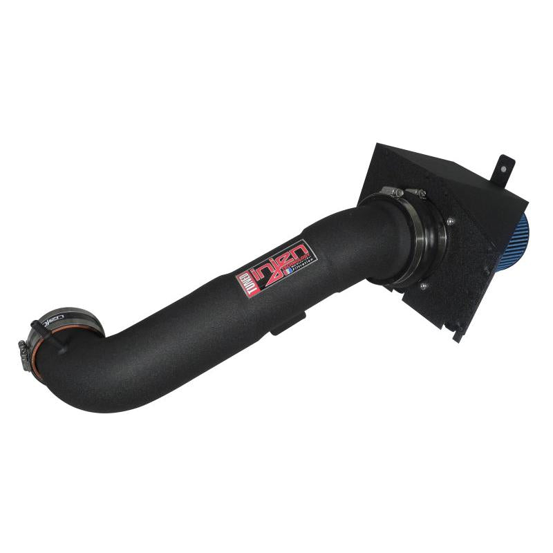 Injen 09-10 Ford F-150 3 valve V8 4.6L Wrinkle Black Power-Flow Air Intake System - T1 Motorsports