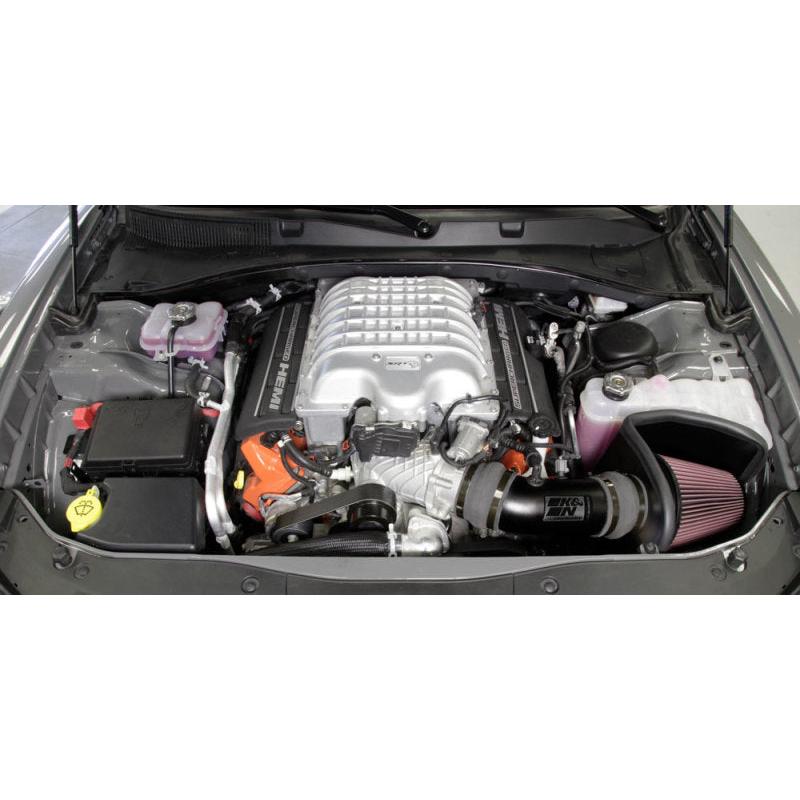K&N 2017 Dodge Challenger Hellcat SC V8-6.2L F/l Typhoon Air Intake
