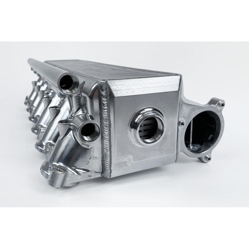 CSF Gen 2 B58 Race X Charge-Air-Cooler Manifold - Raw Billet Aluminum Finish