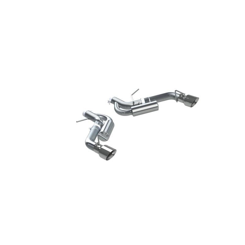 MBRP 16-19 Chevrolet Camaro SS Dual Rear Exit Axle Back w/ 4.5in OD Tips - AL (Non NPP Models) - T1 Motorsports