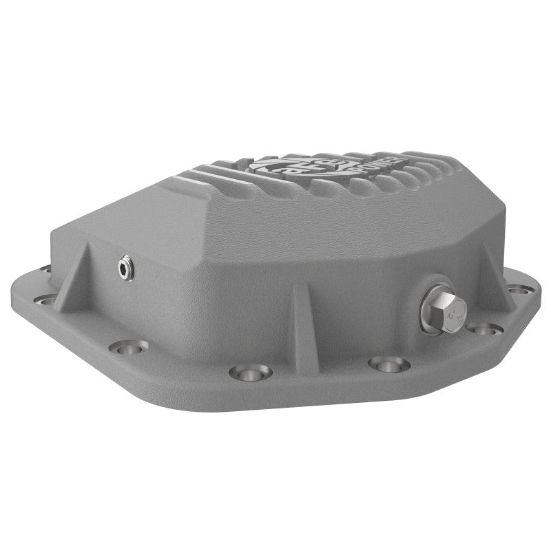 aFe Power Street Series Rear Differential Cover Raw w/Machined Fins 18-21 Jeep Wrangler JL Dana M200