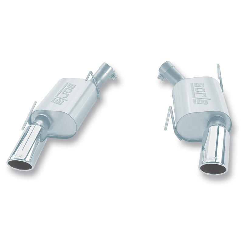 Borla S-Type Axle-Back Exhaust System - 2005-2009 Mustang GT 4.6L V8