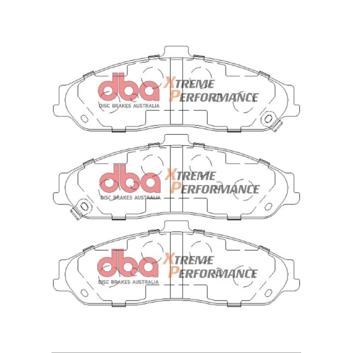 DBA 97-06 Corvette (Incl C5 Z06) XP650 Front Brake Pads - T1 Motorsports