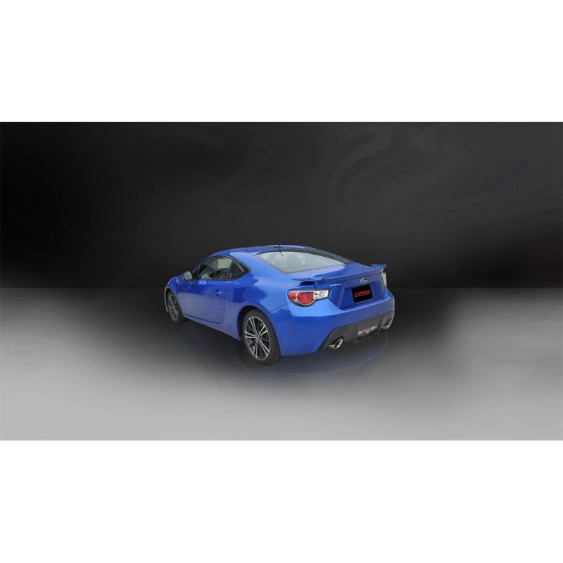 Corsa 12-14 Scion FRS / Subaru BRZ Polished Sport Cat-Back Exhaust - T1 Motorsports