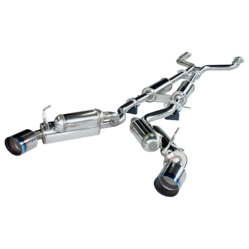 HKS Dual Hi-Power Titanium Tip Catback Exhaust - Infiniti G37