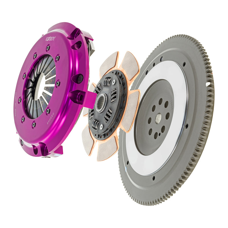 Exedy 1990-1991 Acura Integra L4 Hyper Single Clutch Sprung Center Disc Push Type Cover - T1 Motorsports