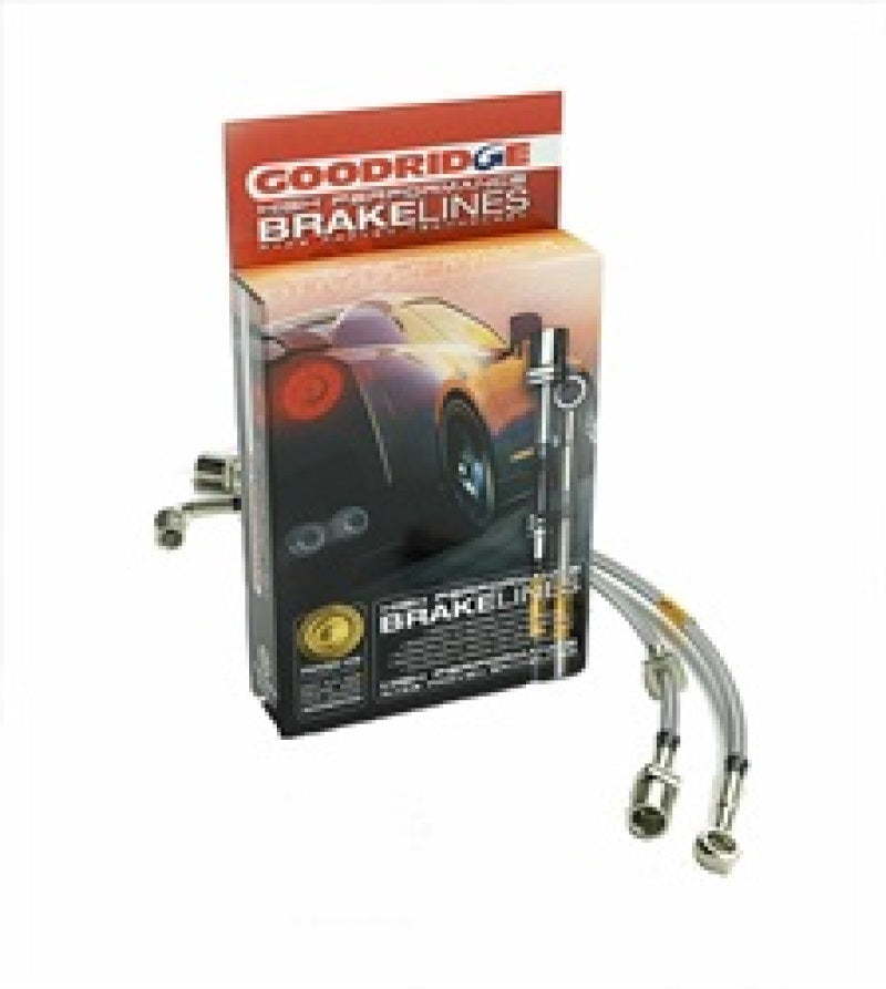 Goodridge 13 Cadillac ATS (Std Brakes) SS Brake Lines - T1 Motorsports