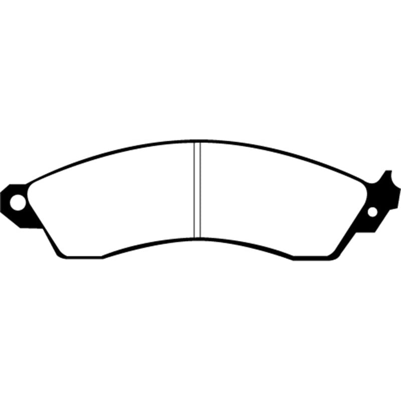 EBC Redstuff Brake Pads -  93-00 Aston Martin Virage 5.3 (PBR Caliper) - Front Brake Pads
