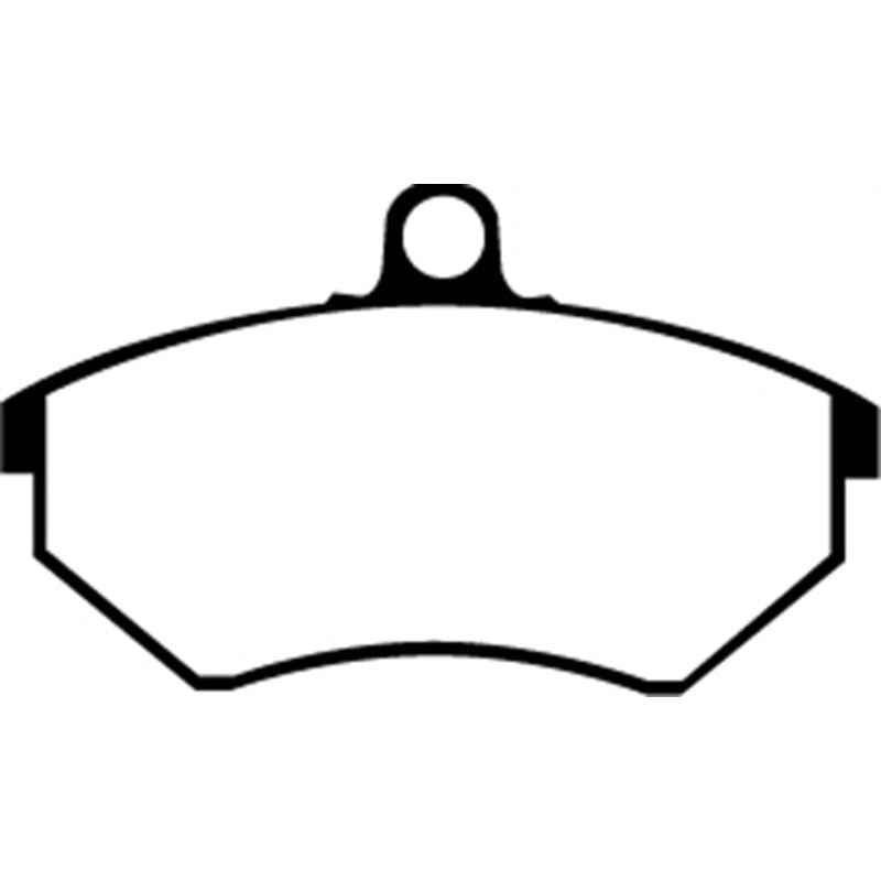EBC Redstuff Brake Pads -  89-93 Volkswagen Corrado 1.8 Supercharged - Front Brake Pads
