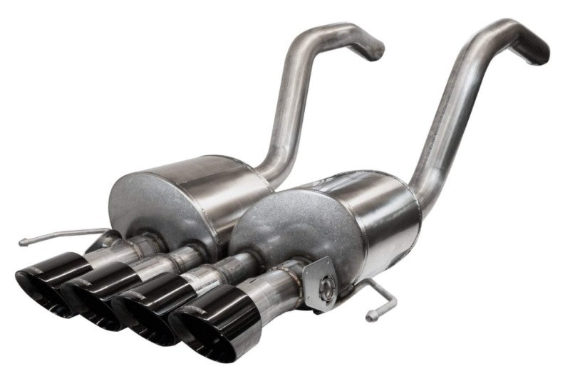 Corsa 2.75in Xtreme Axle-Back w/ Factory NPP & Quad Black Tips - 2015-2019 Chevrolet Corvette C7 Z06 6.2L