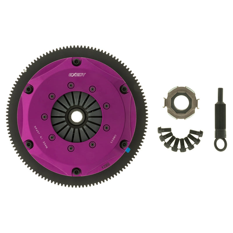 Exedy 2013-2016 Scion FR-S H4 Hyper Twin Cerametallic Clutch Sprung Center Disc Push Type Cover - T1 Motorsports
