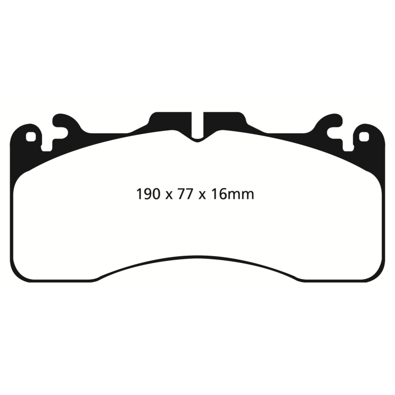 EBC Redstuff Brake Pads -  09+ Lexus LS460 4.6 Sport - Front Brake Pads - T1 Motorsports