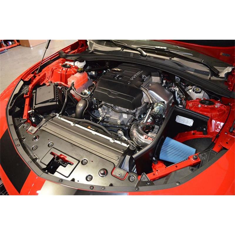 Injen 2016+ Chevy Camaro 2.0L Wrinkle Black Power-Flow Air Intake System - T1 Motorsports