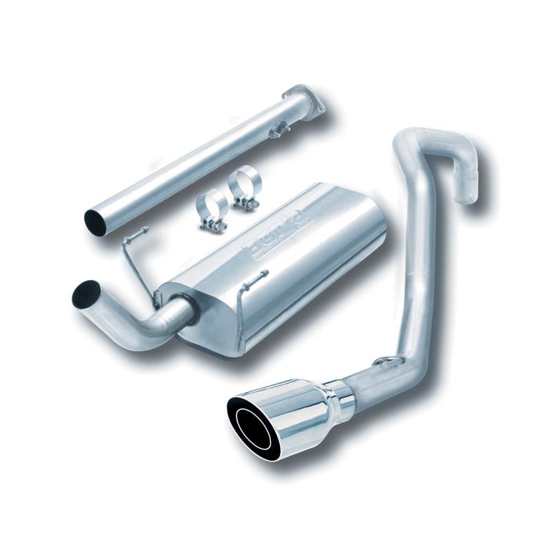 Borla Dual Right Rear Exit Catback Exhaust System - 1996-2002 Toyota 4Runner 2.7L 4cyl/3.4L 6cyl 2WD/4WD