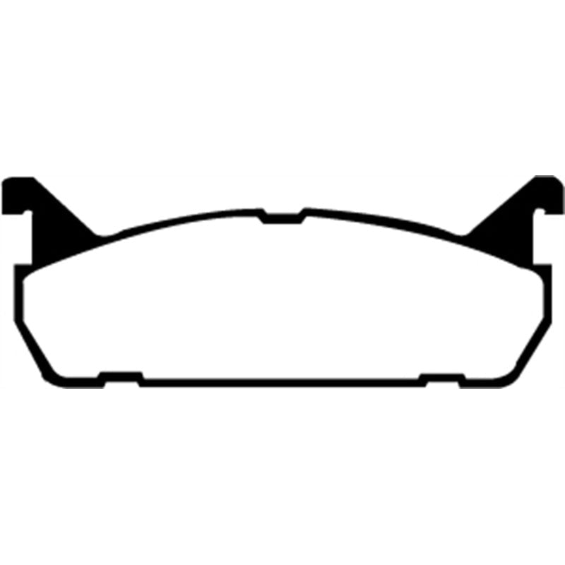 EBC Redstuff Brake Pads -  91-96 Ford Escort 1.8 - Rear Brake Pads