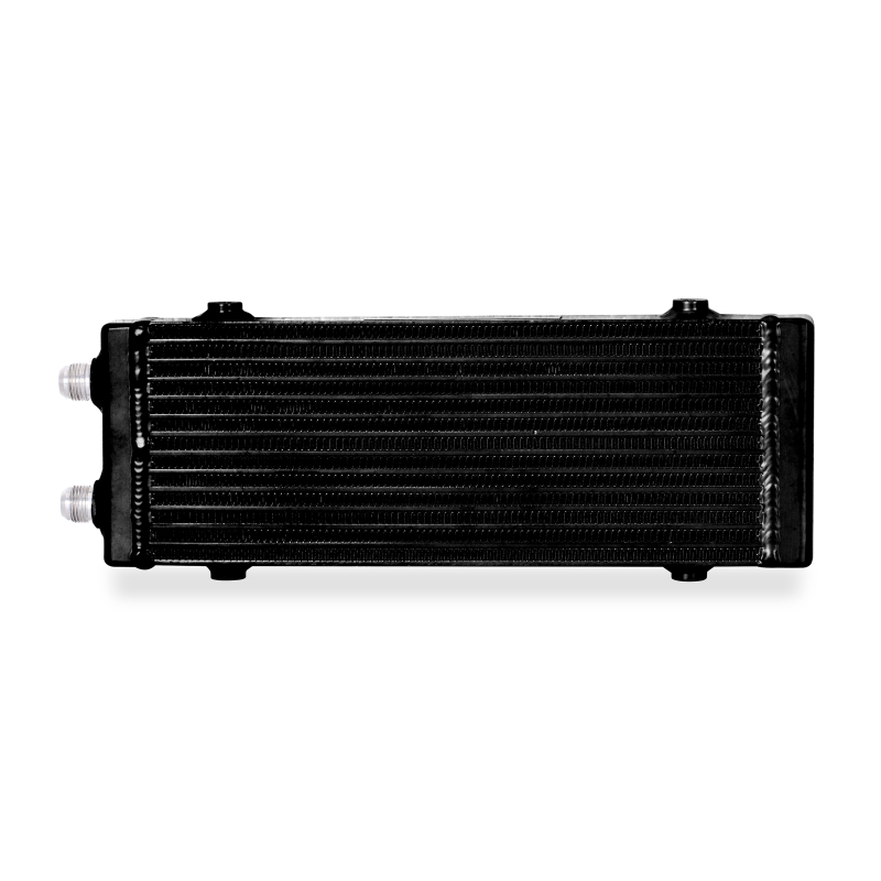 Mishimoto Universal Medium Bar and Plate Dual Pass Black Oil Cooler - T1 Motorsports