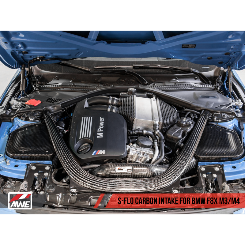 AWE Tuning BMW F8x M3/M4 S-FLO Carbon Intake