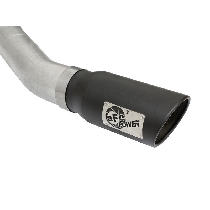 aFe MACHForce XP SS Exhaust 4in Cat-Back w/ Black Tip 2015 Ford F-150 EcoBoost V6 2.7/3.5Ltt