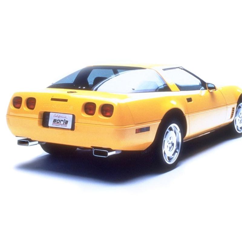 Borla Touring SS Catback Exhaust - 1992-1996 Chevrolet Corvette Hatchback/Conv 5.7L 8cyl 4/6 Spd