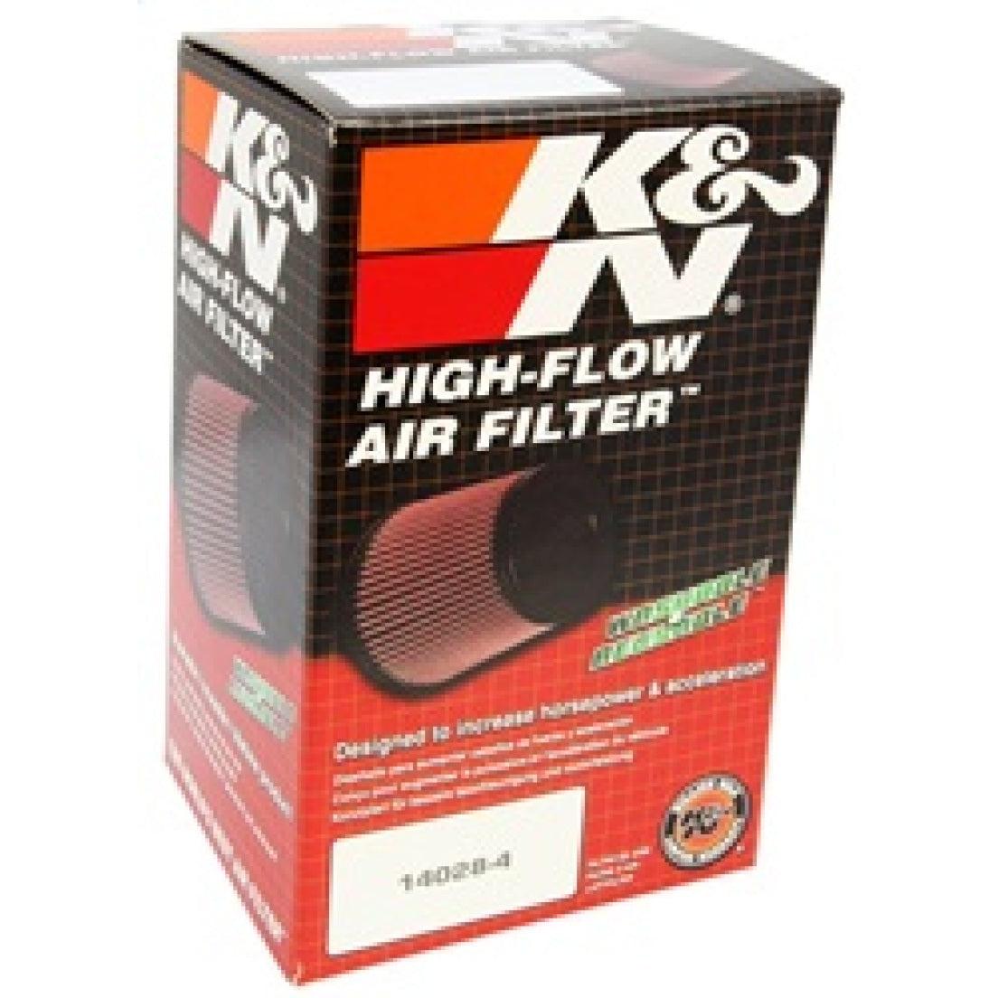 K&N Replacement Unique Oval Tapered Air Filter for Porsche 13-14 Boxster/2014 Cayman 2.7L/3.4L H6