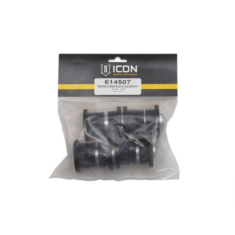 ICON 78650 Upper Control Arm Bushing & Sleeve Kit - T1 Motorsports