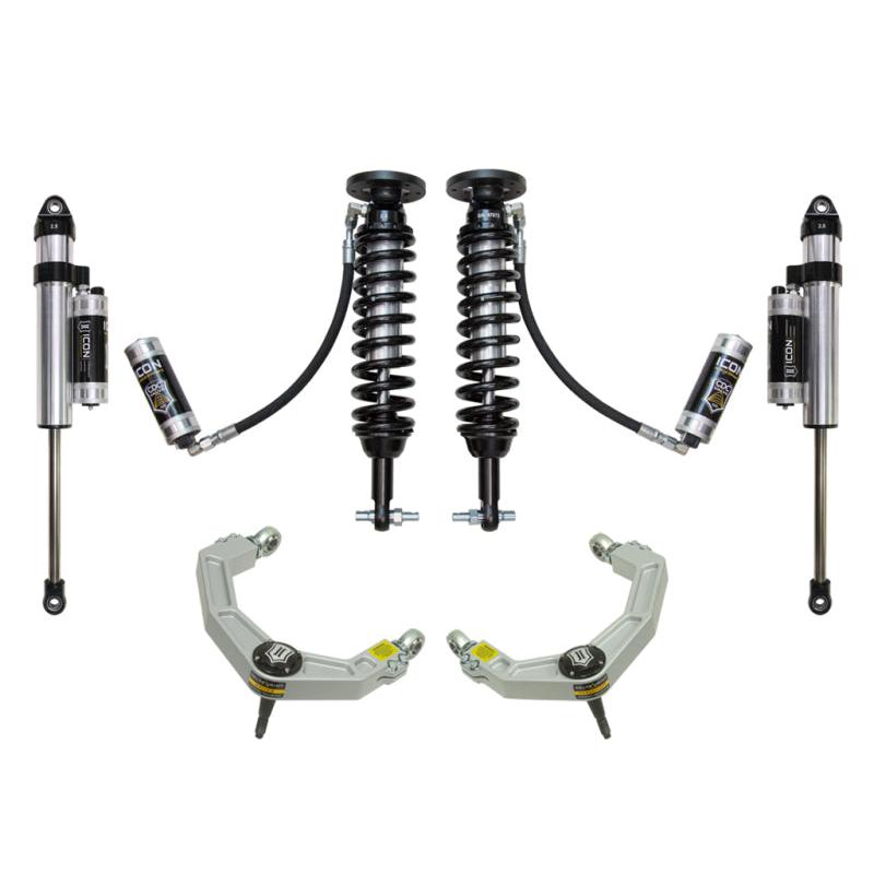 ICON 2014 Ford F-150 4WD 1.75-2.63in Stage 5 Suspension System w/Billet Uca - T1 Motorsports