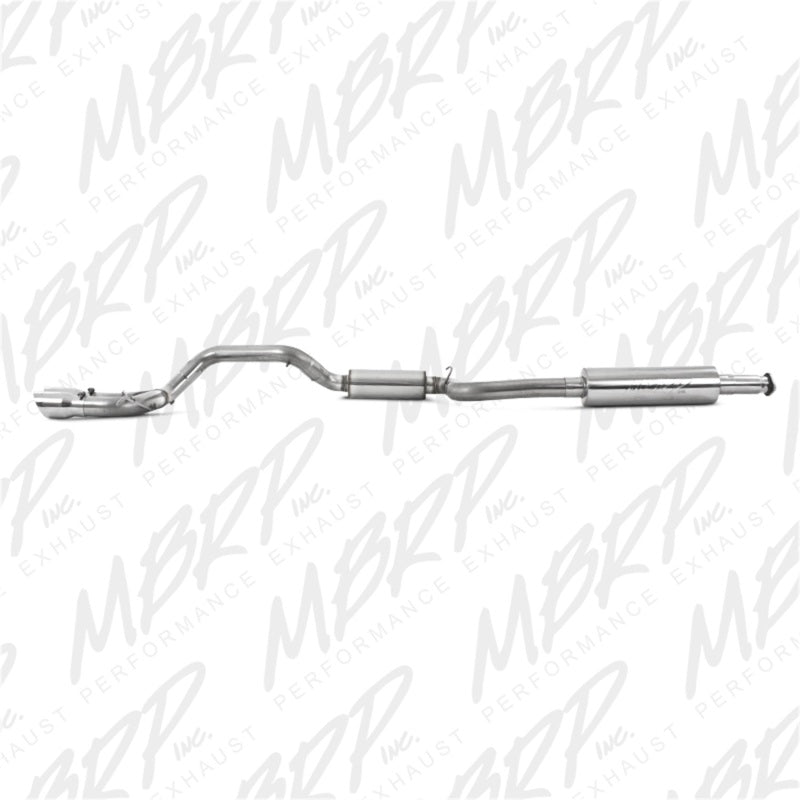 MBRP 13-14 Ford Focus ST 2.0L EcoBoost Dual Center Outlet T304 3in Cat Back - T1 Motorsports